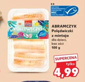 Polędwiczki z mintaja dla dzieci bez ości Abramczyk