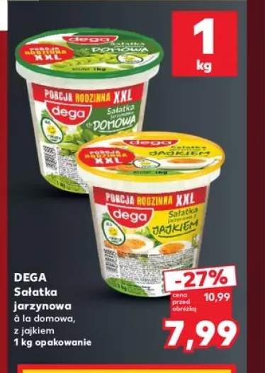 Sałatka jarzynowa à la domowa Dega +1 wariant