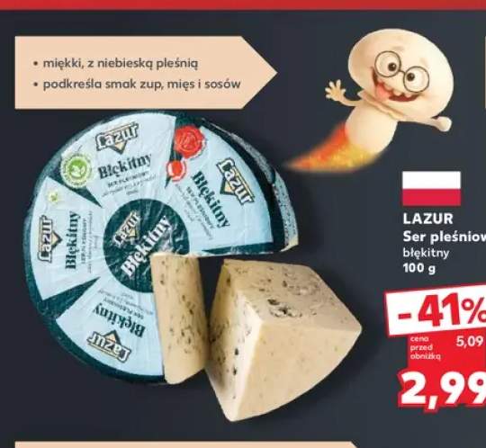 Ser pleśniowy błękitny Lazur