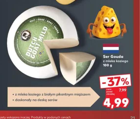 Ser Gouda z mleka koziego