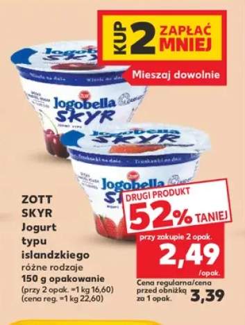 Jogurt typu islandzkiego Skyr Zott