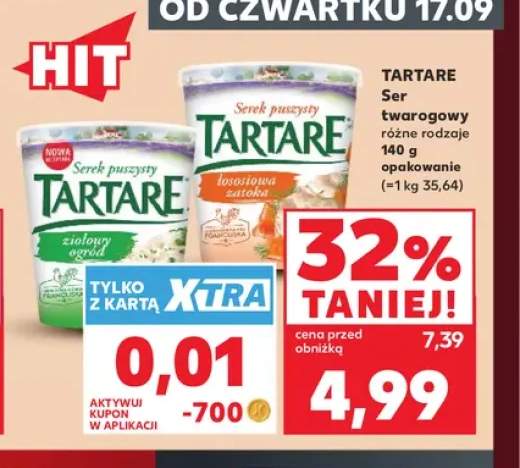 Ser twarogowy Tartare