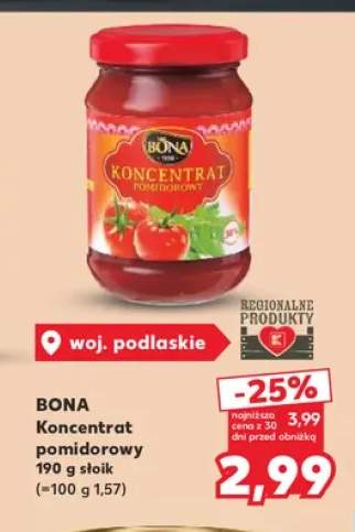 Koncentrat pomidorowy Bona