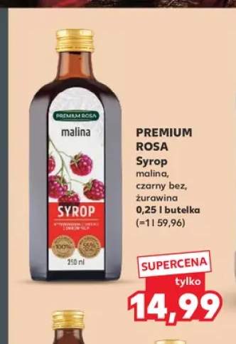 Syrop malina Premium Rosa +2 warianty