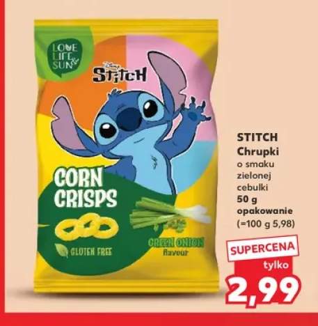 Chrupki o smaku zielonej cebulki Stitch