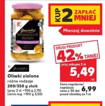 Oliwki zielone Gold Edition