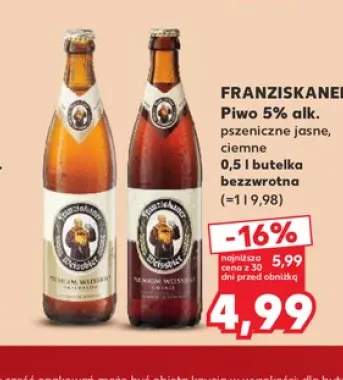 Piwo pszeniczne 5% Franziskaner +1 wariant