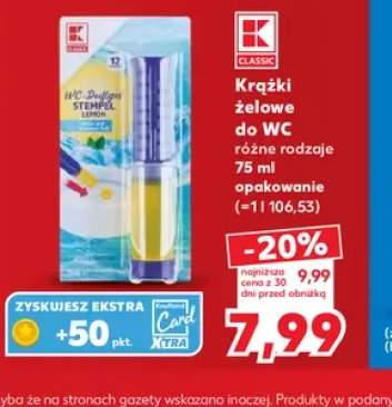 Krążki żelowe do WC K-Classic