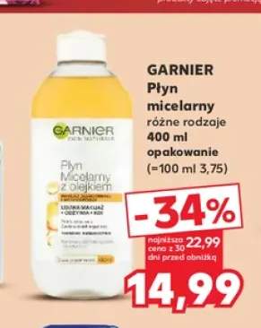 Płyn micelarny Garnier