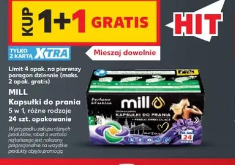 Kapsułki do prania 5 w 1 Mill
