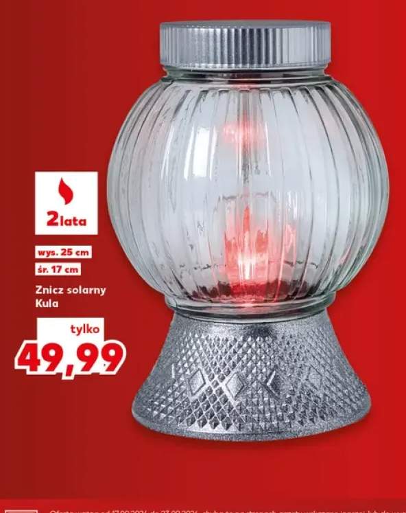 Znicz solarny Kula