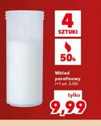 Wkład parafinowy 4-pak