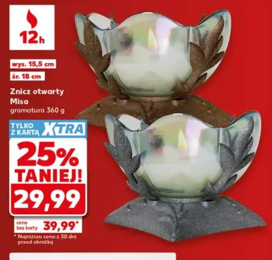 Znicz otwarty Misa