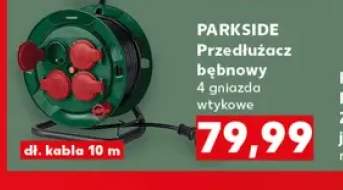 Przedłużacz bębnowy 4 gniazda wtykowe Parkside