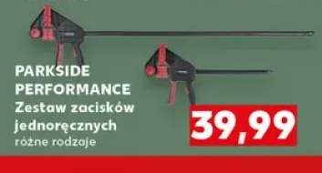 Zestaw zacisków jednoręcznych Parkside Performance