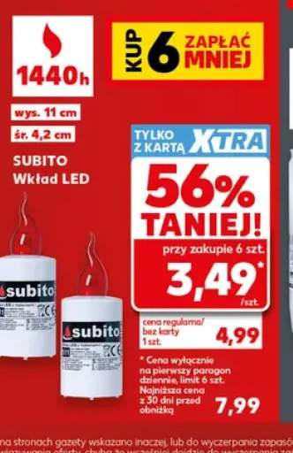 Wkład LED Subito
