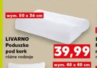 Poduszka pod kark Livarno 50x36 cm
