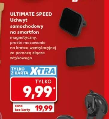 Uchwyt samochodowy na smartfon magnetyczny Ultimate Speed