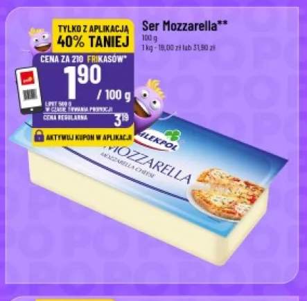 Ser mozzarella Mlekpol