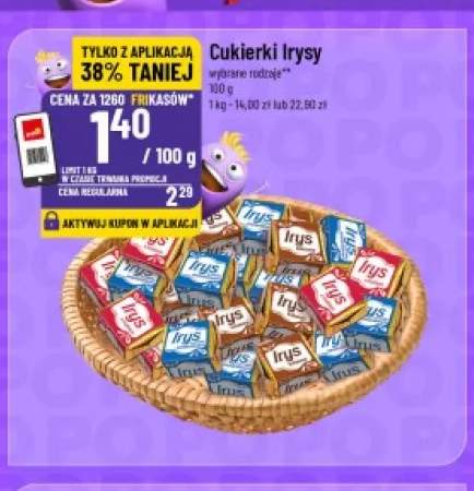 Cukierki Irysy