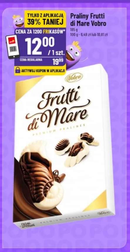 Praliny Frutti di Mare Vobro