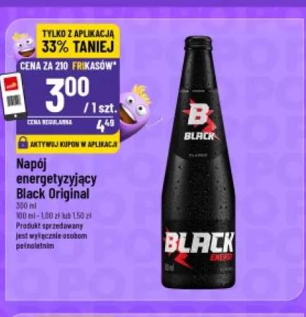 Napój energetyzujący Black Original