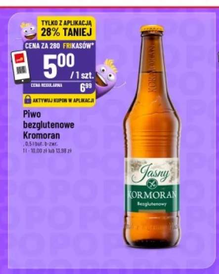 Piwo bezglutenowe Kormoran
