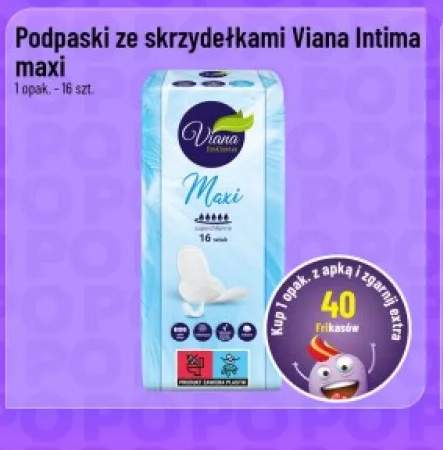 Podpaski ze skrzydełkami Viana Intima maxi
