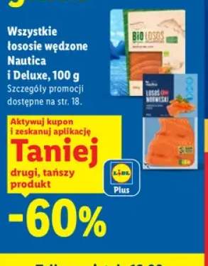 Łososie wędzone Nautica i Deluxe +3 warianty