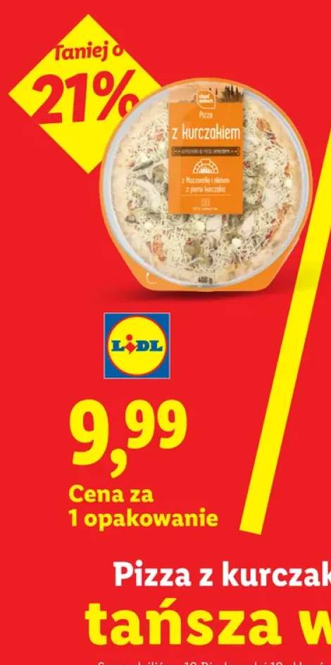Pizza z kurczakiem Chef Select