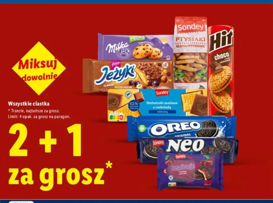 Ciastka +8 wariantów