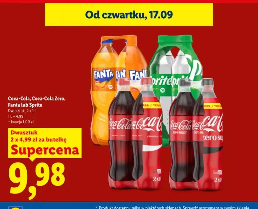 Napój gazowany Coca-Cola 2-pak +3 warianty