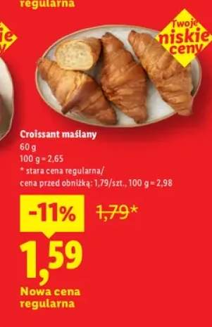 Croissant maślany