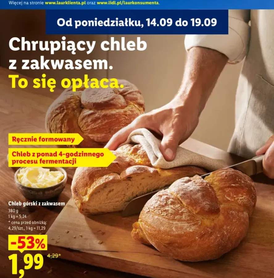 Chleb górski z zakwasem