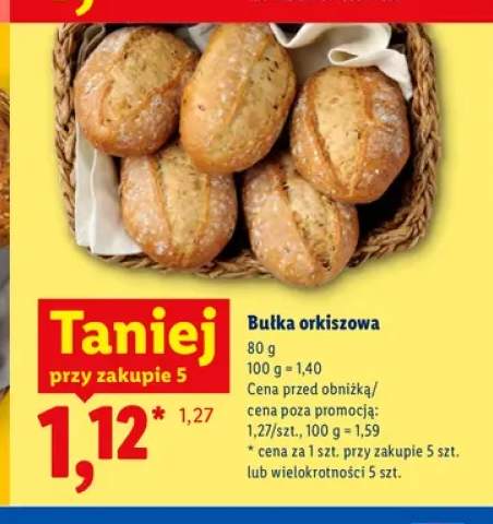 Bułka orkiszowa