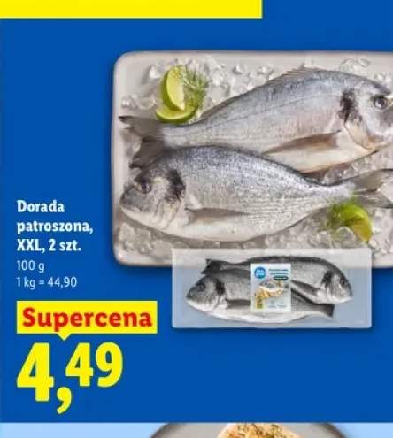 Dorada patroszona XXL 2 szt.