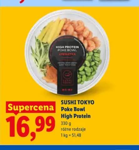 Poke Bowl High Protein Sushi Tokyo