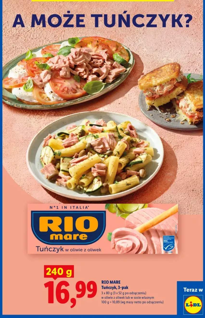 Tuńczyk w oliwie z oliwek 3-pak Rio Mare +1 wariant