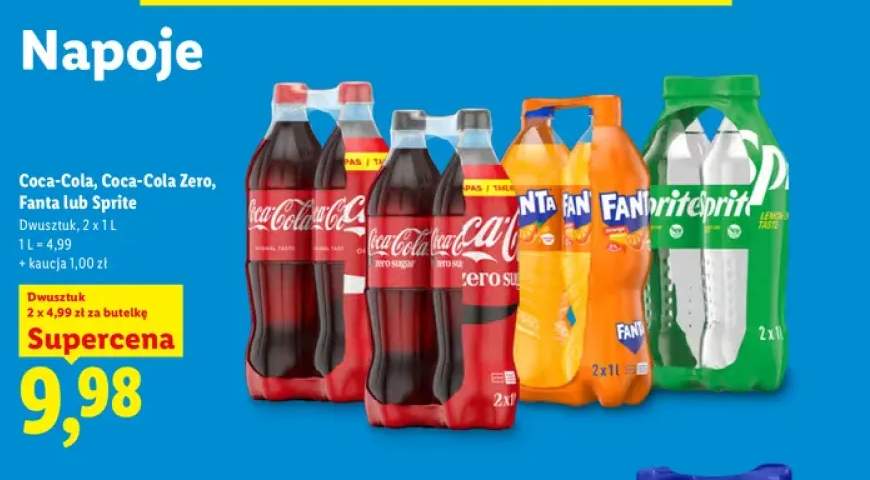Napój gazowany Coca-Cola 2-pak +3 warianty