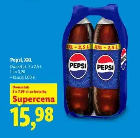 Napój gazowany Pepsi XXL 2-pak