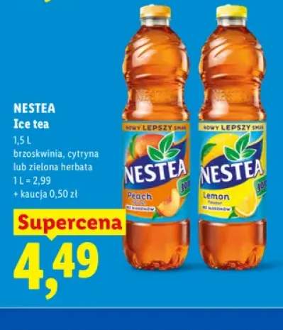 Herbata mrożona Nestea Ice tea brzoskwinia +2 warianty