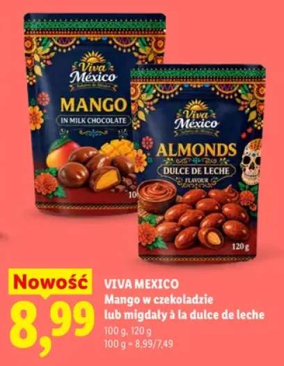 Mango w czekoladzie Viva Mexico +1 wariant