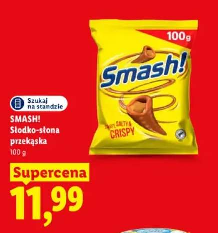 Słodko-słona przekąska Smash!