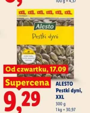 Pestki dyni XXL Alesto