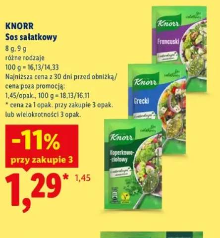 Sos sałatkowy Knorr