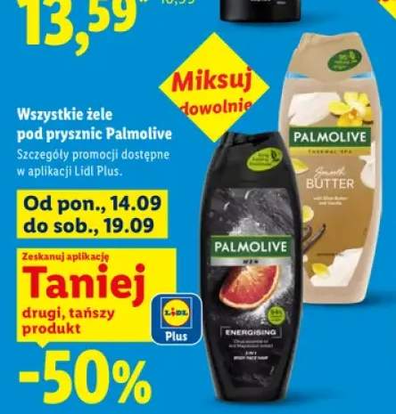 Żele pod prysznic Palmolive +2 warianty
