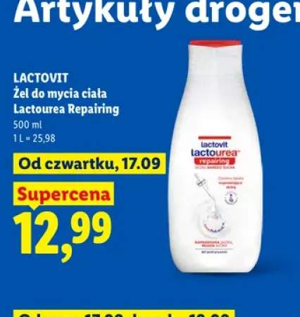 Żel do mycia ciała Lactourea Repairing Lactovit