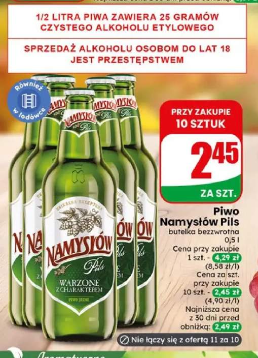 Piwo Namysłów Pils