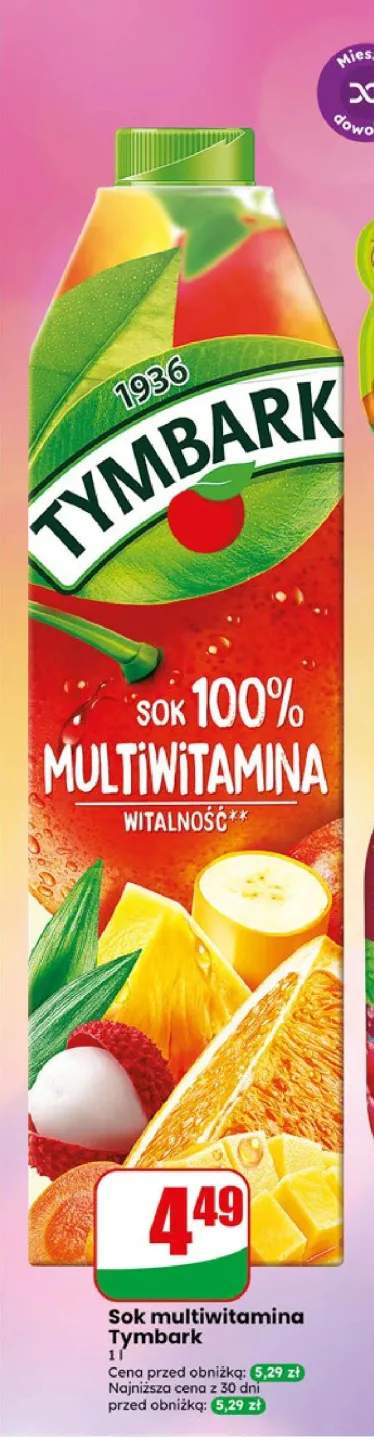 Sok multiwitamina Tymbark