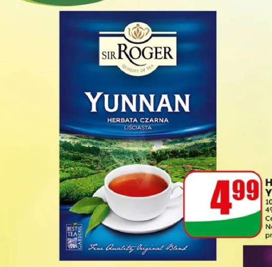 Herbata liściasta Yunnan Roger